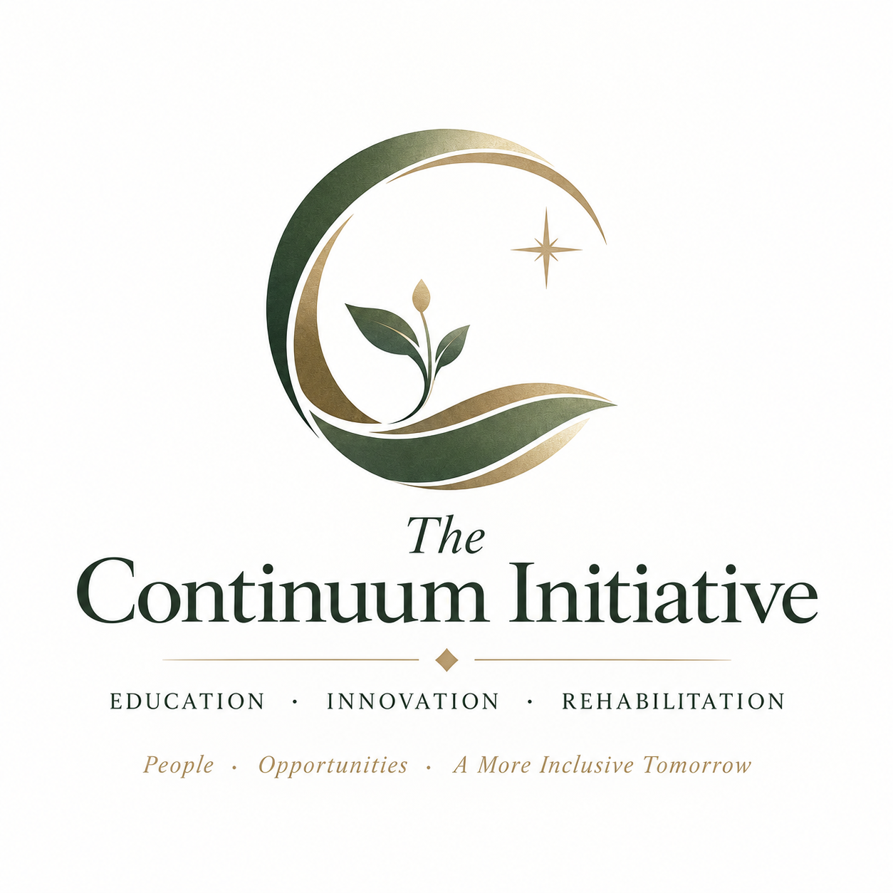 The Continuum Initiative. Education, innovation and rehabilitation. People, opportunities, a more inclusive tomorrow.